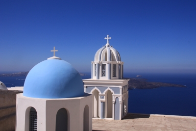 Santorini cúpulas Santorini cúpulas