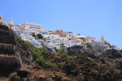 Santorini vista general
