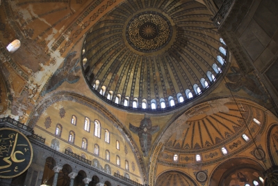 Santa Sofía interior cúpula Santa Sofía interior cúpula