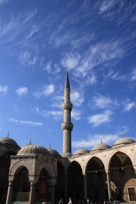 Minarete de la Mezquita Azul